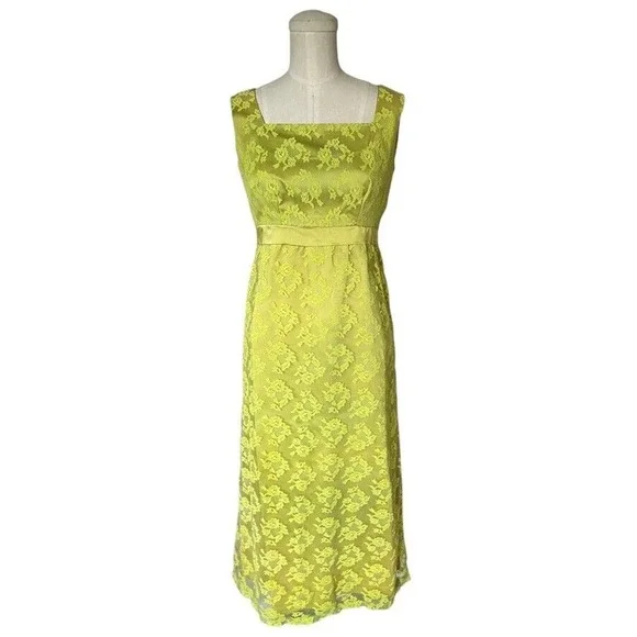 Vintage | Dresses | Vintage 6s Bright Green Chartreuse Allover Lace Dress Sleeveless Gown Xss | Poshmark Vintage | Dresses | Vintage 6s Bright Green Chartreuse Allover Lace Dress Sleeveless Gown Xss | Poshmark